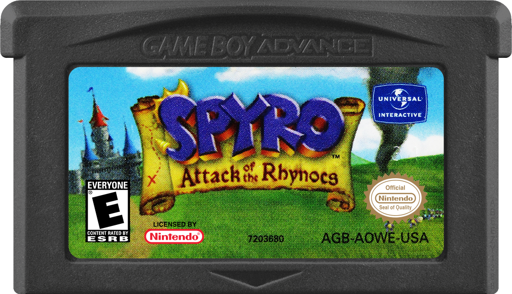 Spyro Attack of the Rhynocs media 5 for GameBoy Advance